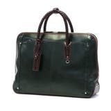 グリーン×チョコ | キーファーノイ ブリーフケース Kieferneu | ギャレリア Bag＆Luggage