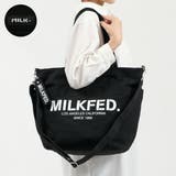 ブラック | ミルクフェド 2WAYトートバッグ MILKFED | ギャレリア Bag＆Luggage