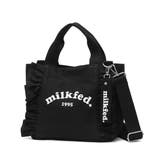 BLACK | ミルクフェド トートバッグ MILKFED | ギャレリア Bag＆Luggage