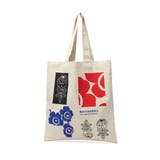 オフホワイト×ブルー×レッド | 日本正規品 マリメッコ トートバッグ | ギャレリア Bag&Luggage