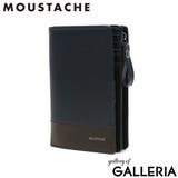 ネイビー | ムスタッシュ 二つ折り財布 メンズ | ギャレリア Bag&Luggage