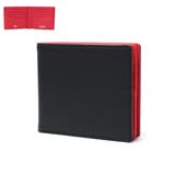 ブラック×レッド | Neuinteresse 二つ折り財布 ノイインテレッセ | ギャレリア Bag＆Luggage