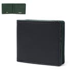 ブラック×グリーン | Neuinteresse 二つ折り財布 ノイインテレッセ | ギャレリア Bag＆Luggage