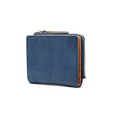 ネイビー(藍染め) | ネルド 二つ折り財布 NELD | ギャレリア Bag&Luggage