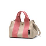sandbeige×rosepink | 正規品 ヴィオラドーロ トートバッグ | ギャレリア Bag＆Luggage