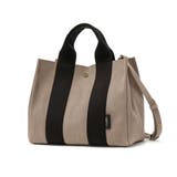 taupe×black | 正規品 ヴィオラドーロ トートバッグ | ギャレリア Bag＆Luggage