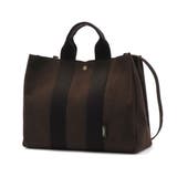 dbrown×black | 正規品 ヴィオラドーロ トートバッグ | ギャレリア Bag＆Luggage