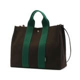 dbrown×mossgreen | 正規品 ヴィオラドーロ トートバッグ | ギャレリア Bag＆Luggage