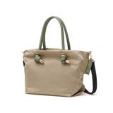 sandbeige×lgreen | 正規品 ヴィオラドーロ トートバッグ | ギャレリア Bag＆Luggage