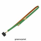 グリーン×キャメル | ヴィオラドーロ ショルダーストラップ VIOLAd | ギャレリア Bag＆Luggage