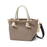 taupe×offwhite | 正規品 ヴィオラドーロ トートバッグ | ギャレリア Bag＆Luggage