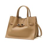 cappuccino×gray | 正規品 ヴィオラドーロ トートバッグ | ギャレリア Bag＆Luggage