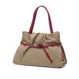 taupe×red | 正規品 ヴィオラドーロ トートバッグ | ギャレリア Bag&Luggage