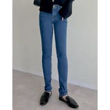 裏起毛ストレッチスキニーデニムパンツ | Re:EDIT | 詳細画像6