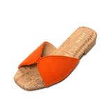 足元に鮮やかなインパクトをプラスするサンダル セパレートデザインフラットサンダル | Re:EDIT | 詳細画像26 