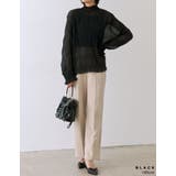 [小さい/大きいサイズ有]クリアベルトポインテッドトゥVカットミュール | Re:EDIT | 詳細画像30 