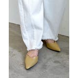 [小さい/大きいサイズ有]クリアベルトポインテッドトゥVカットミュール | Re:EDIT | 詳細画像31 