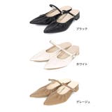 上品でフェミニンなルックスが嬉しい大人のミュール | Re:EDIT | 詳細画像2