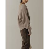 トレンドライクもフェミニンも叶えるカシュクールニット フロントカシュクールニット… | Re:EDIT | 詳細画像10