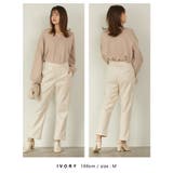 注目のドロップボタンでパンツスタイルも差をつけて | Re:EDIT | 詳細画像8