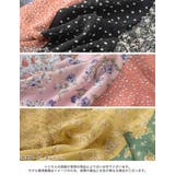 カジュアルをクラスアップする大人フェミニンの味 プリーツ花柄フリルスカート | Re:EDIT | 詳細画像12