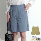 今シーズン取り入れたいのは大人の為のショートパンツ リネンブレンドショートパンツ | Re:EDIT | 詳細画像1