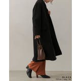 無駄のない洗練されたシンプルさが魅力のノーカラーコート | Re:EDIT | 詳細画像13