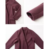 無駄のない洗練されたシンプルさが魅力のノーカラーコート | Re:EDIT | 詳細画像25