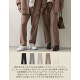 あったか表起毛サステナブルなユニセックスイージーパンツ | Re:EDIT | 詳細画像8