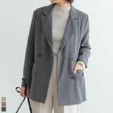 マニッシュスタイルにも繊細で上品なテーラードジャケット | Re:EDIT | 詳細画像1