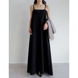 ジョーゼットポンチフレアキャミワンピース | Re:EDIT | 詳細画像15 