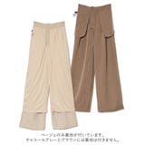美脚シルエットを叶えるマニッシュなセミワイドパンツ | Re:EDIT | 詳細画像13