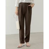 [低身長 高身長 大きいサイズ有]丈が選べるストレッチツイルゆったりタックテーパ… | Re:EDIT | 詳細画像11 