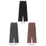 ふんわりマシュマロタッチのアシメイージーパンツ | Re:EDIT | 詳細画像2