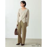 蓄熱効果であったか。フェミニンなカシュクールヒートニット | Re:EDIT | 詳細画像18