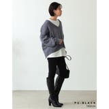 美脚シルエットにトレンド感をプラスしたロングブーツ | Re:EDIT | 詳細画像9