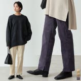 着心地楽ちん、シーズンライクなコーデュロイストレートパンツ | Re:EDIT | 詳細画像1