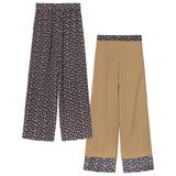 レトロ感のある総柄パンツで上品な着こなしに | Re:EDIT | 詳細画像33
