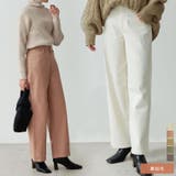 ラフ感がトレンドライクな裏微起毛のルーズパンツ | Re:EDIT | 詳細画像1