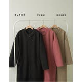シンプルなシルエットシックに決まるジップコート | Re:EDIT | 詳細画像5