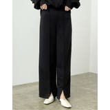 今季大注目のダンボールパンツ とろみダンボールセンターシームスラックスパンツ | Re:EDIT | 詳細画像6