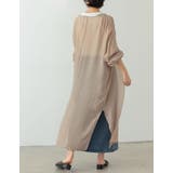 [低身長サイズ有][洗濯機で洗える]ボリュームスリーブ楊柳ガウンカーディガン | Re:EDIT | 詳細画像22 