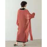 [低身長サイズ有][洗濯機で洗える]ボリュームスリーブ楊柳ガウンカーディガン | Re:EDIT | 詳細画像33 