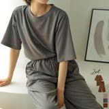 おうち時間にぴったりな楽ちんセットアップ カットソー&ワイドパンツセットアップ | Re:EDIT | 詳細画像1