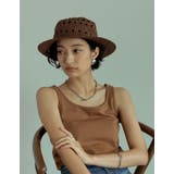 シンプルな大人デザインのカンカン帽 透かし編みカンカン帽 帽子/ハット | Re:EDIT | 詳細画像3 