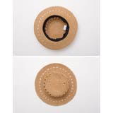 シンプルな大人デザインのカンカン帽 透かし編みカンカン帽 帽子/ハット | Re:EDIT | 詳細画像6 