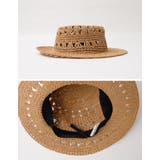 シンプルな大人デザインのカンカン帽 透かし編みカンカン帽 帽子/ハット | Re:EDIT | 詳細画像7 
