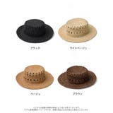 シンプルな大人デザインのカンカン帽 透かし編みカンカン帽 帽子/ハット | Re:EDIT | 詳細画像8 
