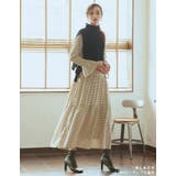 プラスオンするだけで即トレンドスタイルへ サイドリボンタートルネックニットベスト… | Re:EDIT | 詳細画像7 