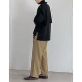 [2点セット]Vネックニットプルオーバー×タートルネックベストSET | Re:EDIT | 詳細画像12 